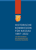 Cover des Buchs 125 Jahre im Dienst der nassauischen und hessischen Geschichte